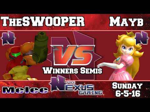 Nexus| TheSWOOPER (Samus) vs Nexus| Mayb (Peach) - Winners Semis 6-5-16