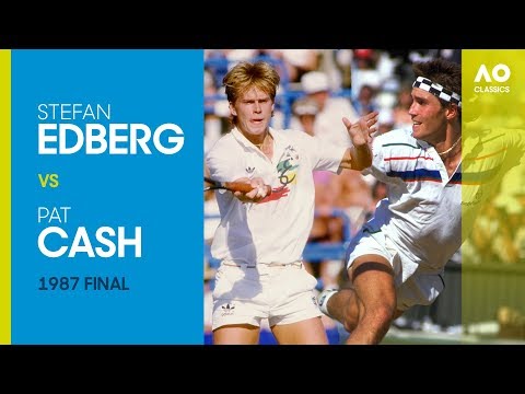 Stefan Edberg v Pat Cash - Australian Open 1987 Final | AO Classics