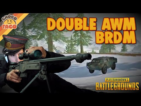 It's AWMs All the Way Down - chocoTaco PUBG Gameplay
