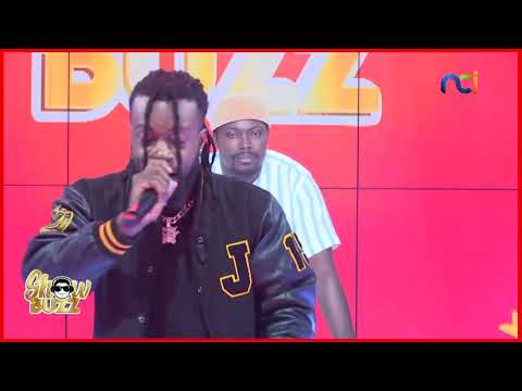 Jojo Le Barbu en freestyle à l'émission Showbuzz