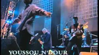 Peter Gabriel &amp; Youssou N&#39;Dour   Signal to Noise Live at Amnesty Concert   Bercy, France 10 12 98