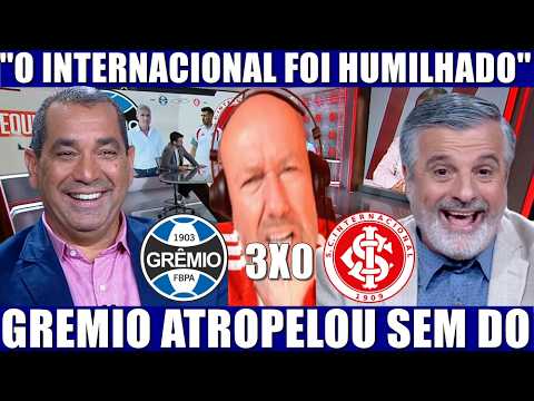 🔵⚫⚪ GRÊMIO 3 X 0 INTERNACIONAL – COM SHOW DE AMUZU, TRICOLOR VENCE E ENCAMINHA O TÍTULO GAÚCHO⚽🏆