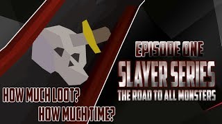 OSRS- How Much Money Do You Make From Slayer? The Road To All Monsters (Slayer Series #1)