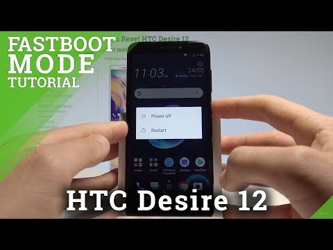 How to Boot into Fastboot Mode on HTC Desire 12 - HTC Fastboot Tutorial |HardReset.Info