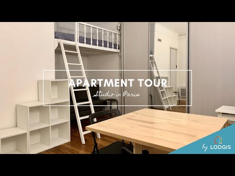Apartment Tour // Furnished  24m2 in Paris – Ref : 11522653