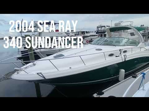 Sea Ray 340 Sundancer video