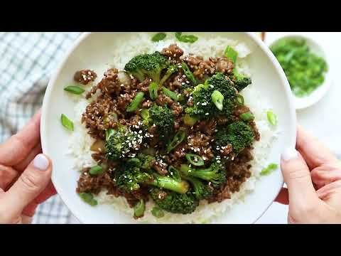 Ground Beef and Broccoli Stir Fry