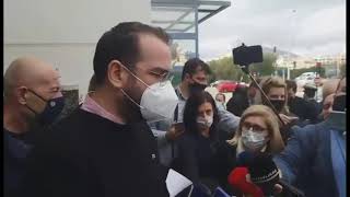 Σύσκεψη του Ν. Φαρμάκη με τον Υπ. Προστασίας του Πολίτη Μ. Χρυσοχοΐδη στην Περ. Δυτικής Ελλάδας