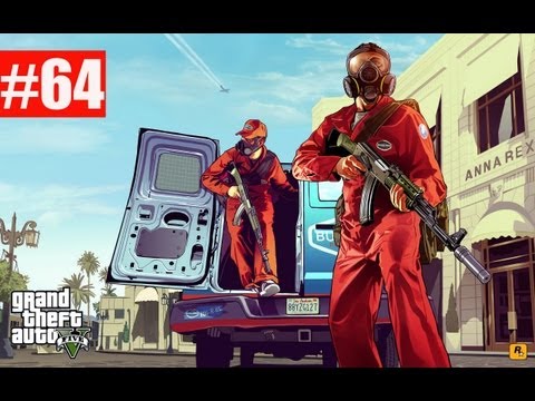 GTA 5 Grand Theft Auto 5 Part 64 Planning BIG Heist Walkthrough XBOX 360