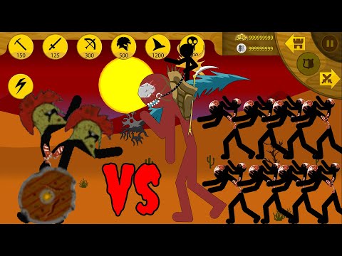 SUMMON ULTIMATE POWER ALL GIANT VS ARMY ZOMBIE TOXIC | STICK WAR LEGACY