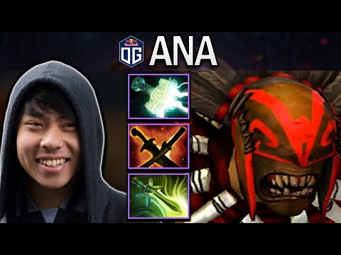 OG.ANA SMURF BLOODSEEKER WITH 27 KILLS - DOTA 2 7.30 GAMEPLAY