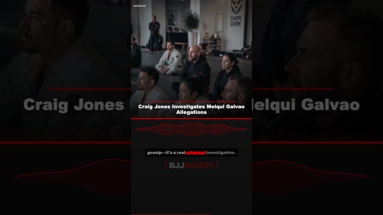 Craig Jones Investigates Melqui Galvao Murder Case #Shorts