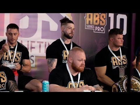 ABS Pro 2022 - Official Weigh-In & Press Conference