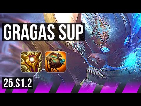 GRAGAS & Varus vs ELISE & Jhin (SUP) | 2/1/10 | KR Grandmaster | 25.S1.2