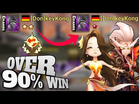 Over 90% Win-Rate! DonkeyKong's road from C2 to G1! - Summoners War