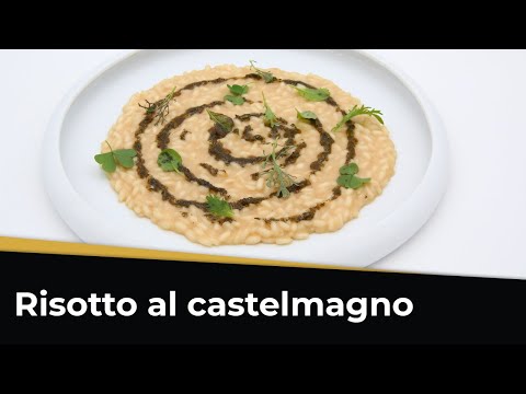 Ricetta per il risotto al castelmagno ed erbe aromatiche