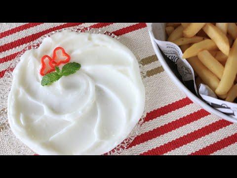 RESTAURANT STYLE GARLIC SAUCE AT HOME | TOUMIEH | NO EGG RECIPE