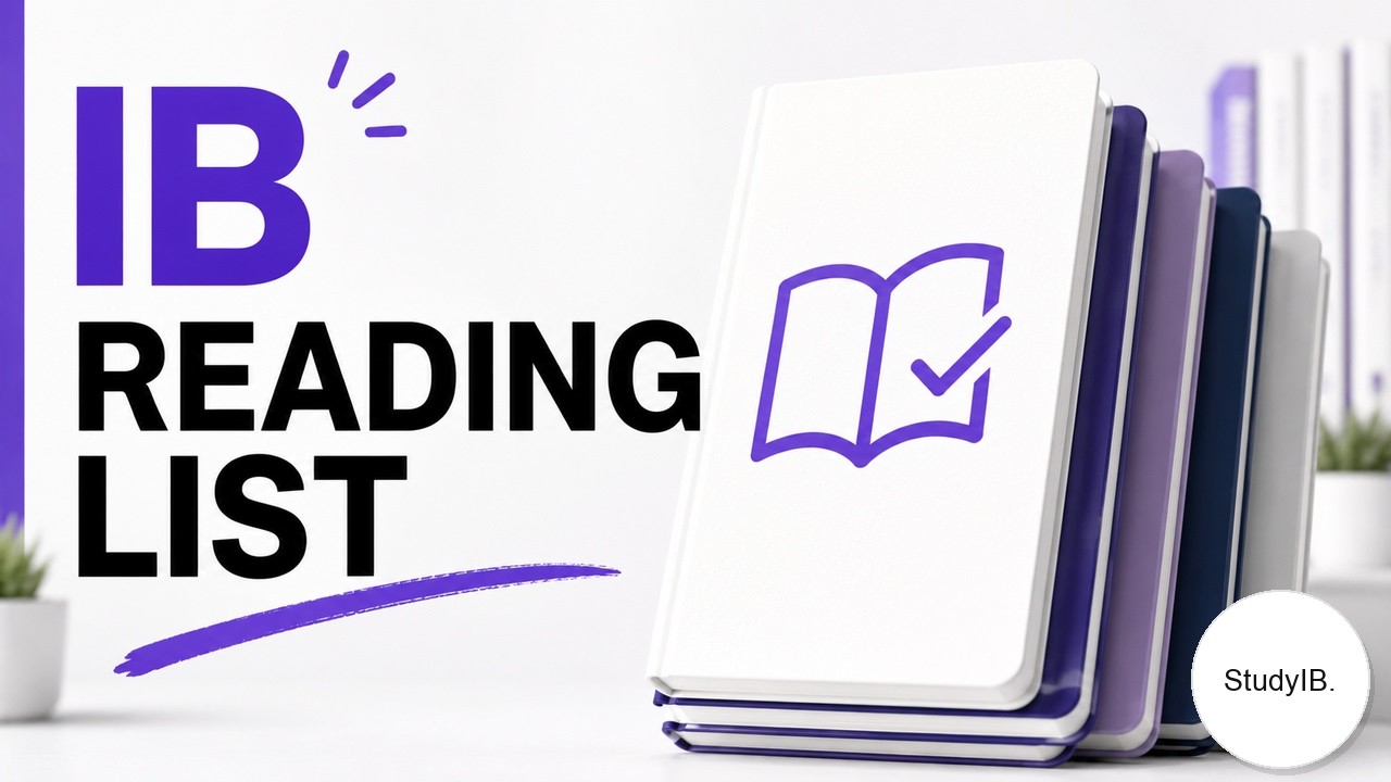 List Ib The IB Reading List: Books That Actually Help You Score Higher | IB ...