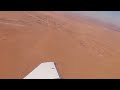 Traveling To Sahara Desert Flight Take Off For Landing In Sahara Desert