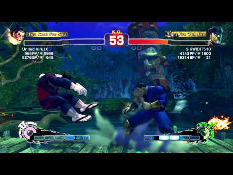 SSFIV:AEv2012 E.Honda Ranked Match #7