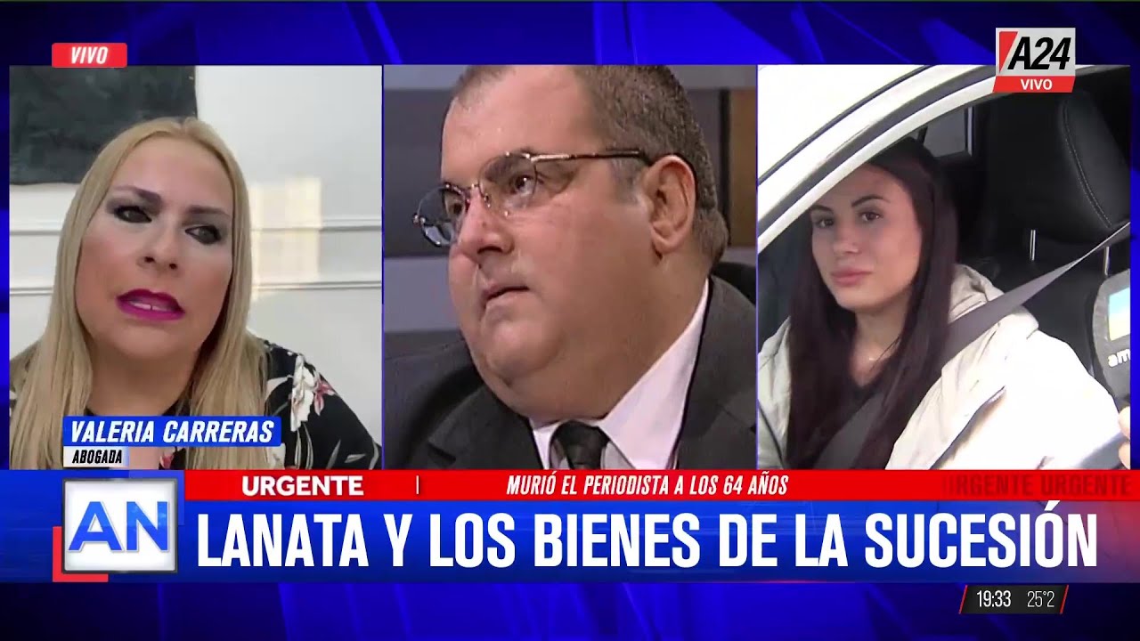 🔴MURIÓ JORGE LANATA: ¿CÓMO SIGUE LA SUCESIÓN Y REPARTICIÓN DE SUS BIENES?