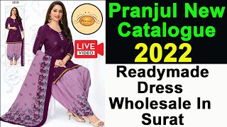 प्रांजल ड्रेस : Pranjul New Catalogue 2022 : Pranjul Readymade Dress Wholesale In Surat