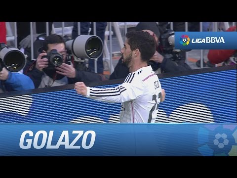 Golazo con rosca de Isco (1-0) Real Madrid - Deportivo de la Coruña