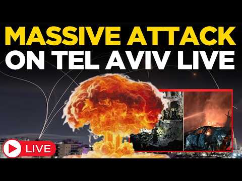 LIVE | Iran Strikes Israel in Retaliatory Attack | Iran Launches Hypersonic missiles | Iran-Israel