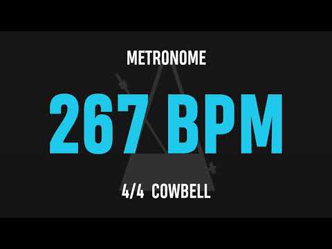 267 BPM 4/4 - Best Metronome (Cowbell)