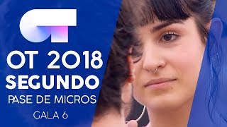 &quot;SHALLOW&quot; - NATALIA y MIKI | Segundo pase de micros Gala 6 | OT 2018