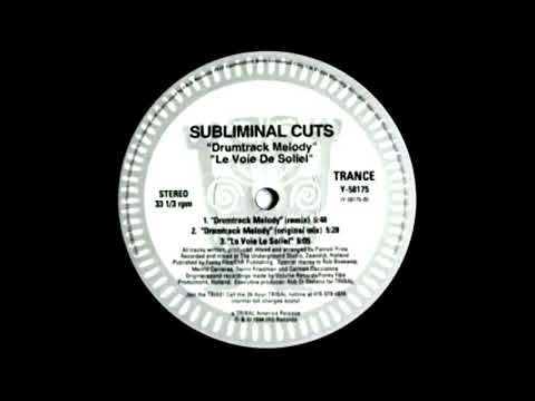 ✅ Subliminal Cuts - Drumtrack Melody (Tribal House) | Euro Dance Flash Back Anos 90 Dance Anos 90