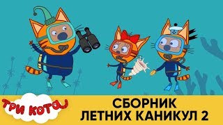 Три Кота | Сборник летних каникул 2 | Мультфильмы для детей