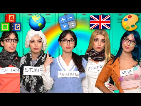 SE LE MATERIE SCOLASTICHE FOSSERO PERSONE