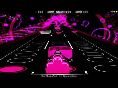 Audiosurf - Most intense moment #27 Hardest Tune To Ride!