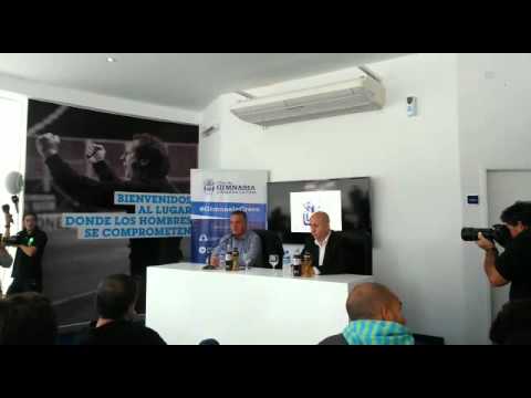 Gustavo Alfaro se refiere a Griguol