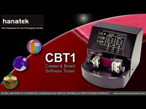 Crease & Board Stiffness Tester Product Video