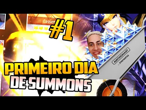 MEUS PRIMEIROS 60 TIROS NO BANNER DO ONEIROS | Saint Seiya Awakening