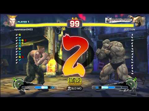 Oyamasan 0403 (Guile) vs zetton (Geif)
