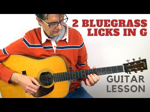 🔥 2 Bluegrass Flatpicking Guitar LICKS You Need to Know!