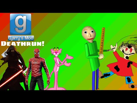 Baldi's Basics Deathrun! - (Gmod Deathrun Funny Moments)