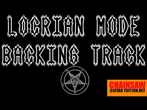 D Locrian Backing Track