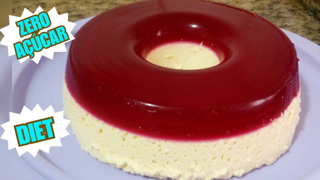 APENAS 2 INGREDIENTES SOBREMESA ZERO AÇÚCAR, SOBREMESA DIET FÁCIL E RÁPIDA, SOBREMESA LOW CARB