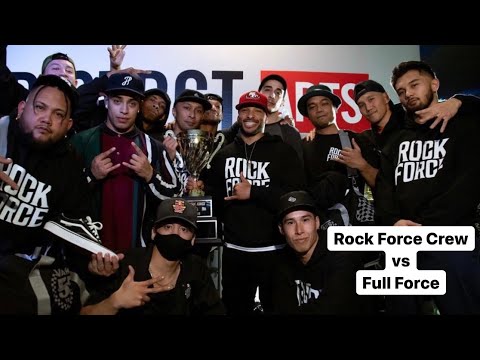 ROCK FORCE CREW VS FULL FORCE CREW || Full Force Anniversary 2022 || LAS VEGAS || BBOY  MOTIVATION