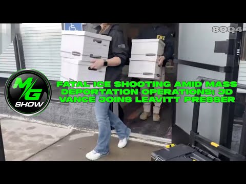 FATAL ICE Shooting Amid Mass Deportation Operations; JD Vance Joins Leavitt Presser