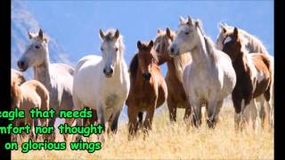 Eagles and Horses (John Denver) Lyrics