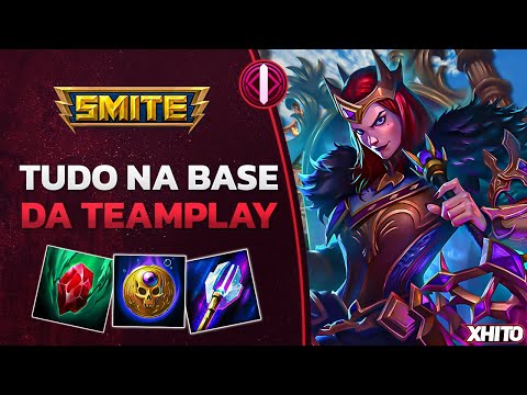 O trabalho em equipe é TUDO! MORGANA LE FAY MID - ⚡ Smite BR Conquista