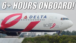 Delta Airlines 767-400 Business Class Lima to Atlanta