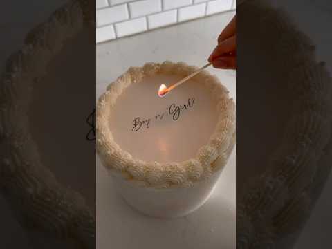 Gender Reveal Cake Trend! What do you think?