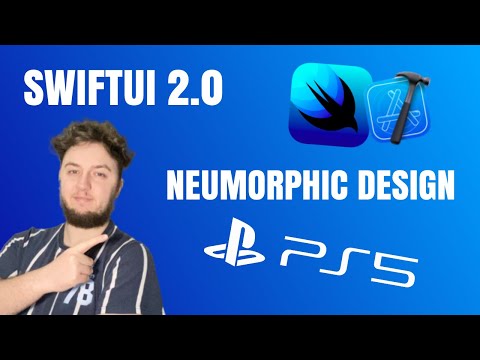 SwiftUI 2.0 Tutorial - How to create a PlayStation 5 UI in Neumorphic Design using Xcode 12