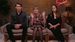 The cast of Every Day Debby Ryan, Angourie Rice, Owen Teague was LIVE and taking fan questions